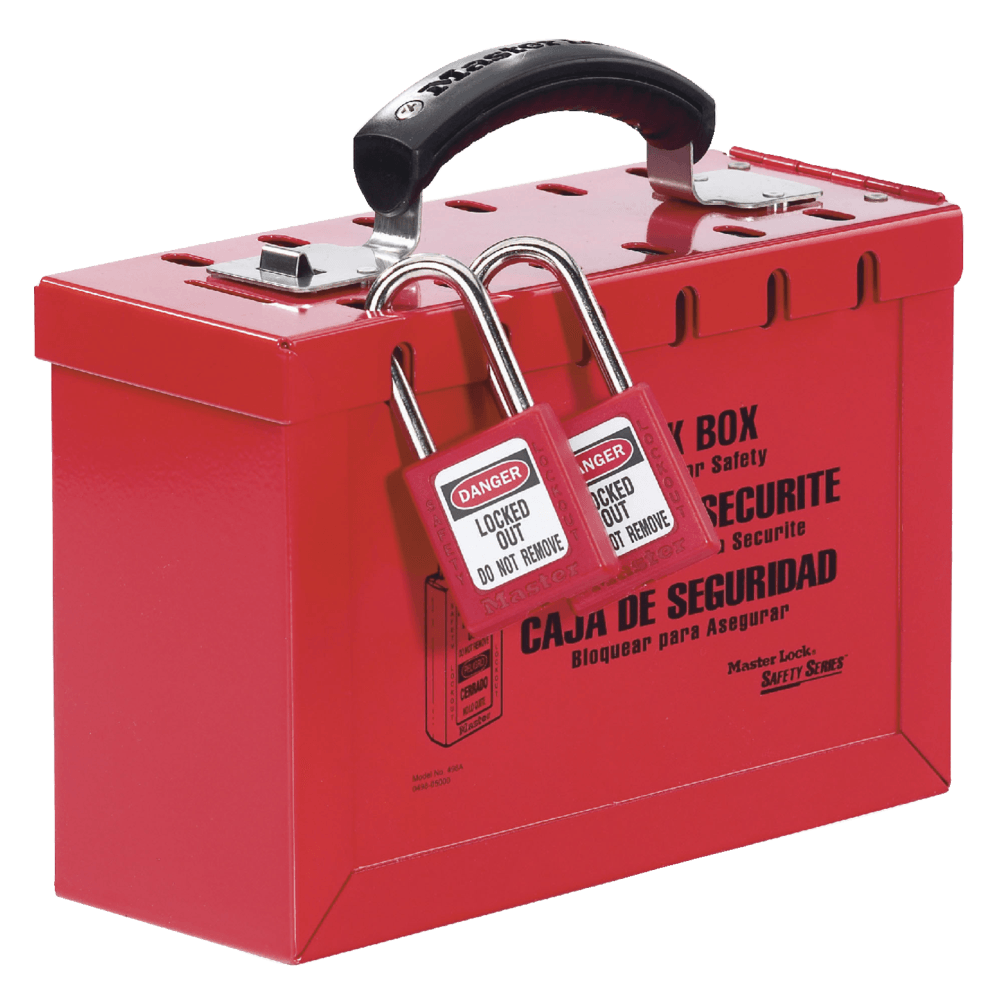 CAJA DE CANDADOS PORTÁTIL 498A