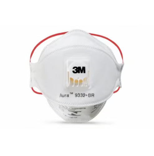 3M RESPIRADOR DESECHABLE AURA 9332+(BR) X120