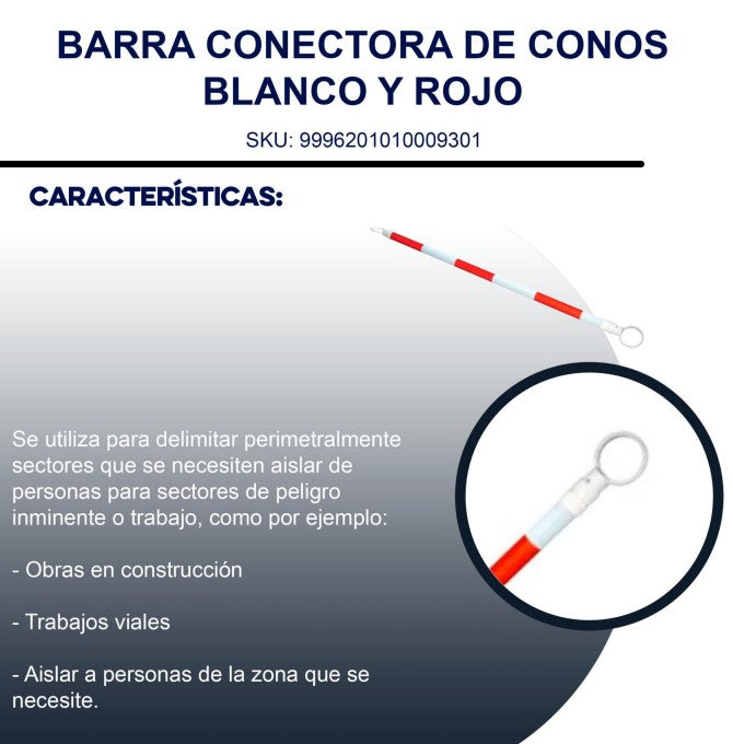 BARRA CONECTORA DE CONOS
