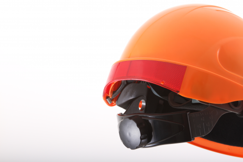 CASCO MTA ABS MOTOSIERRA NARANJO