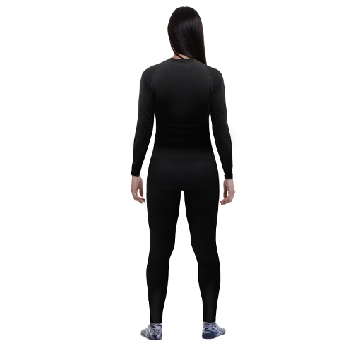 CONJUNTO INTERIOR HW PATAGONIA SPANDEX MUJER NEGRO