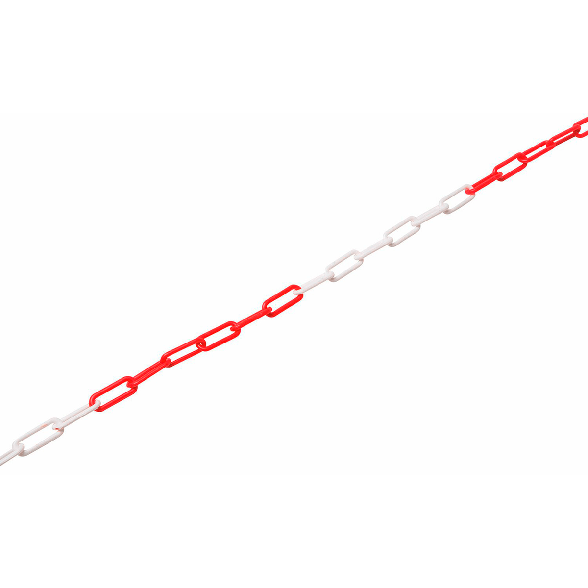 Cadena plastica delimitadora Roja y Blanca (Rollo 25 mts)
