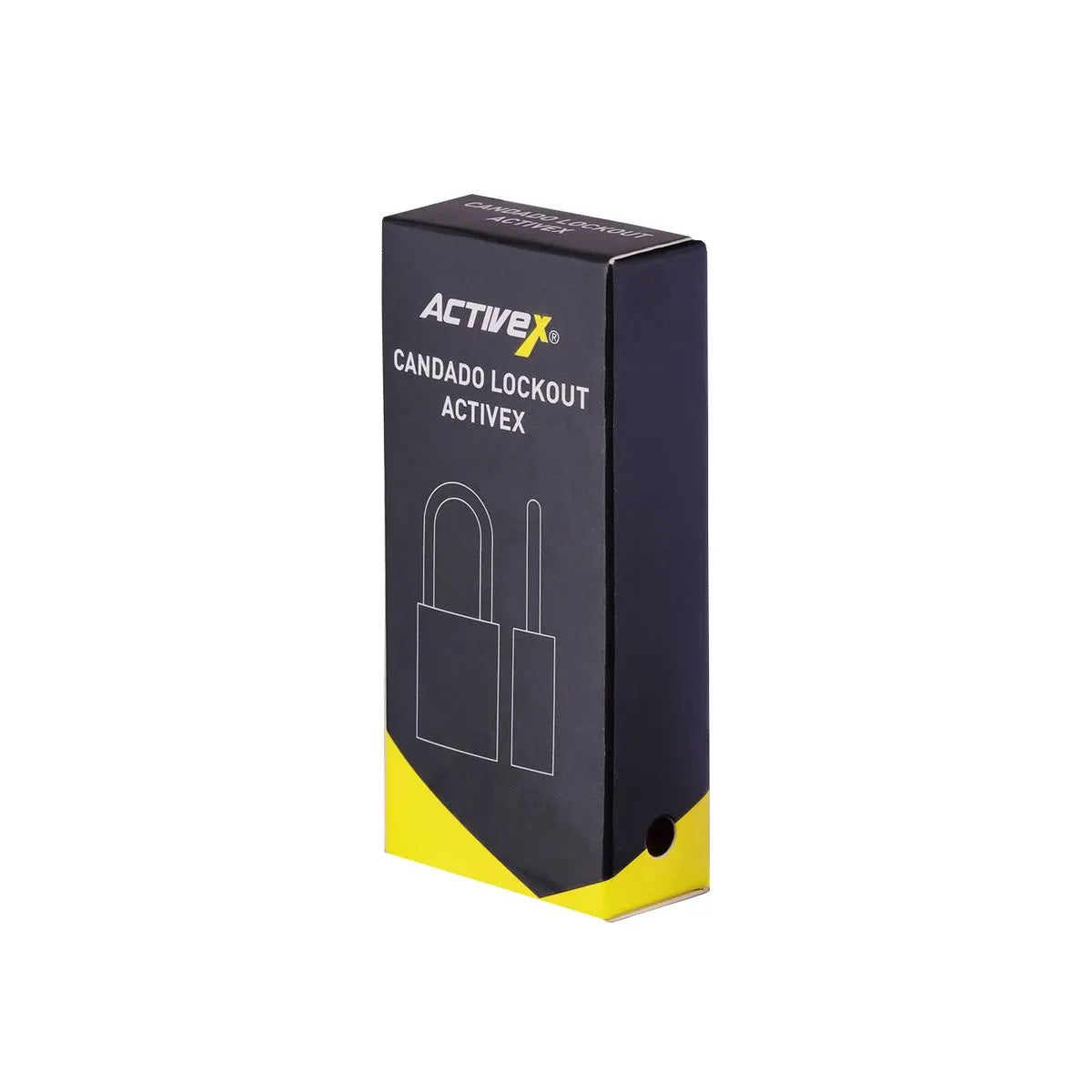 Candado Activex A05 Cuerpo Aluminio Negro