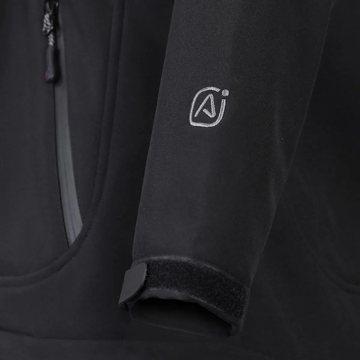 Chaqueta Softshell Negra Mujer Z-1600