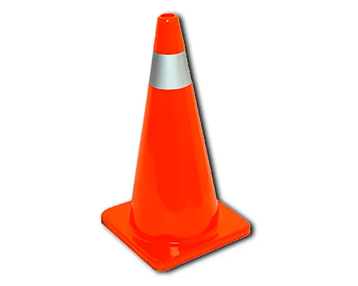Conos de PVC 1 Cinta 18"