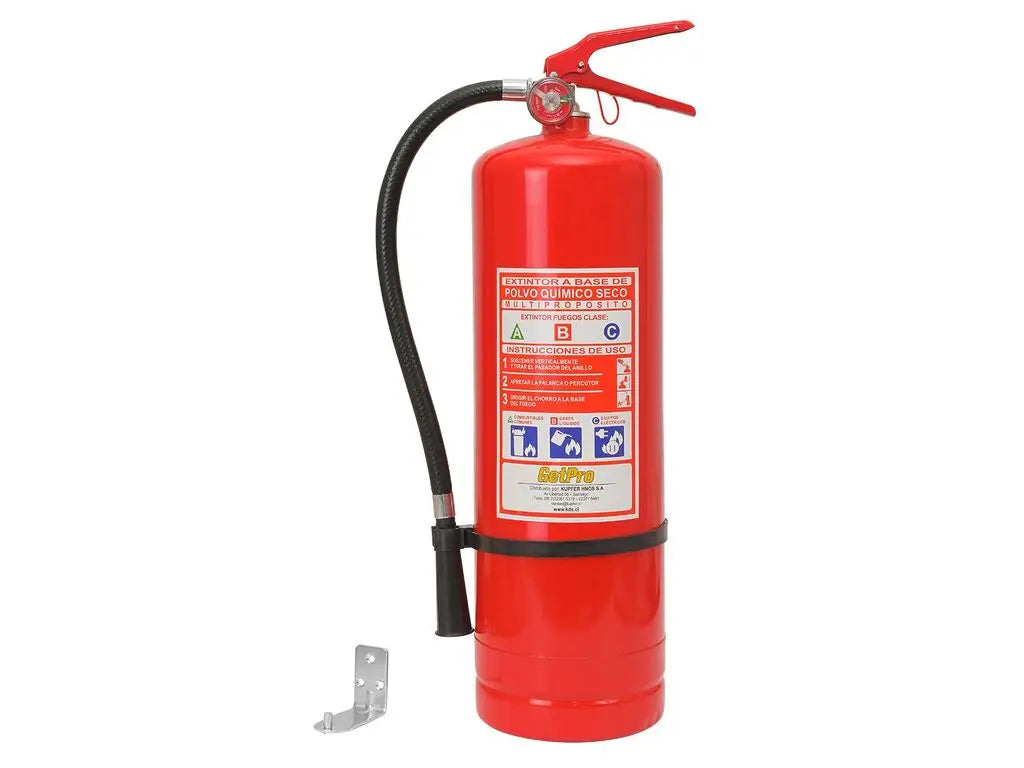 Extintor PQS 75% para incendios ABC 10 kg. Getpro