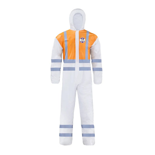 Buzo de Papel CX-7 Reflectante Bicolor - Overol Desechable Activex