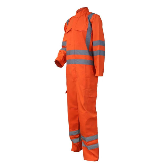 Overol Piloto Poplin Naranjo Cinta 360°