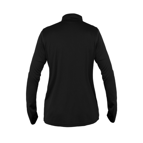 POLERA QUEBEC HALF-ZIP MUJER NEGRO