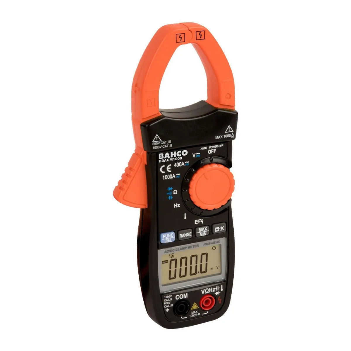 Pinza Amperimétrica Digital True RMS 1000 A CA/CC