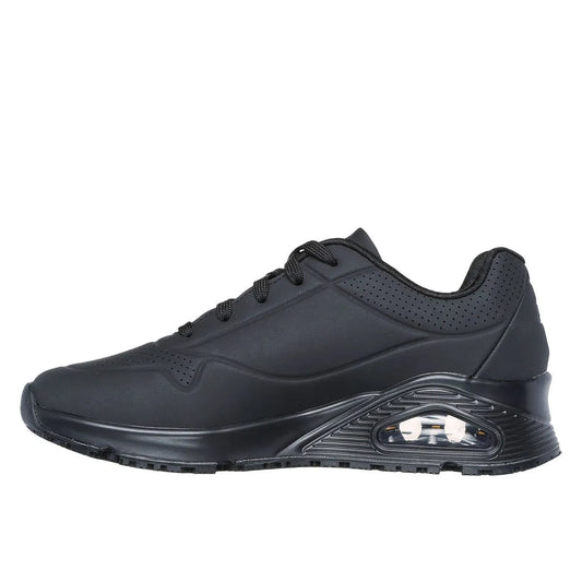 Zapatilla De Seguridad de Trabajo Skechers Uno SR Negro Mujer