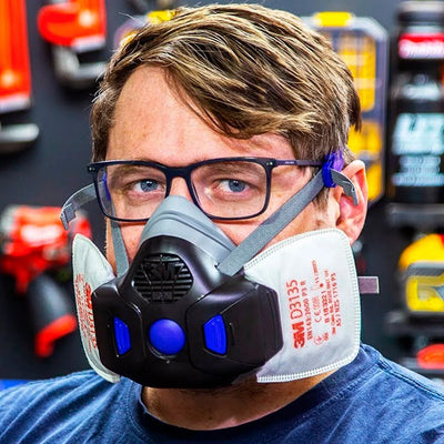 Respirador 3M Secure Click Medio Rostro