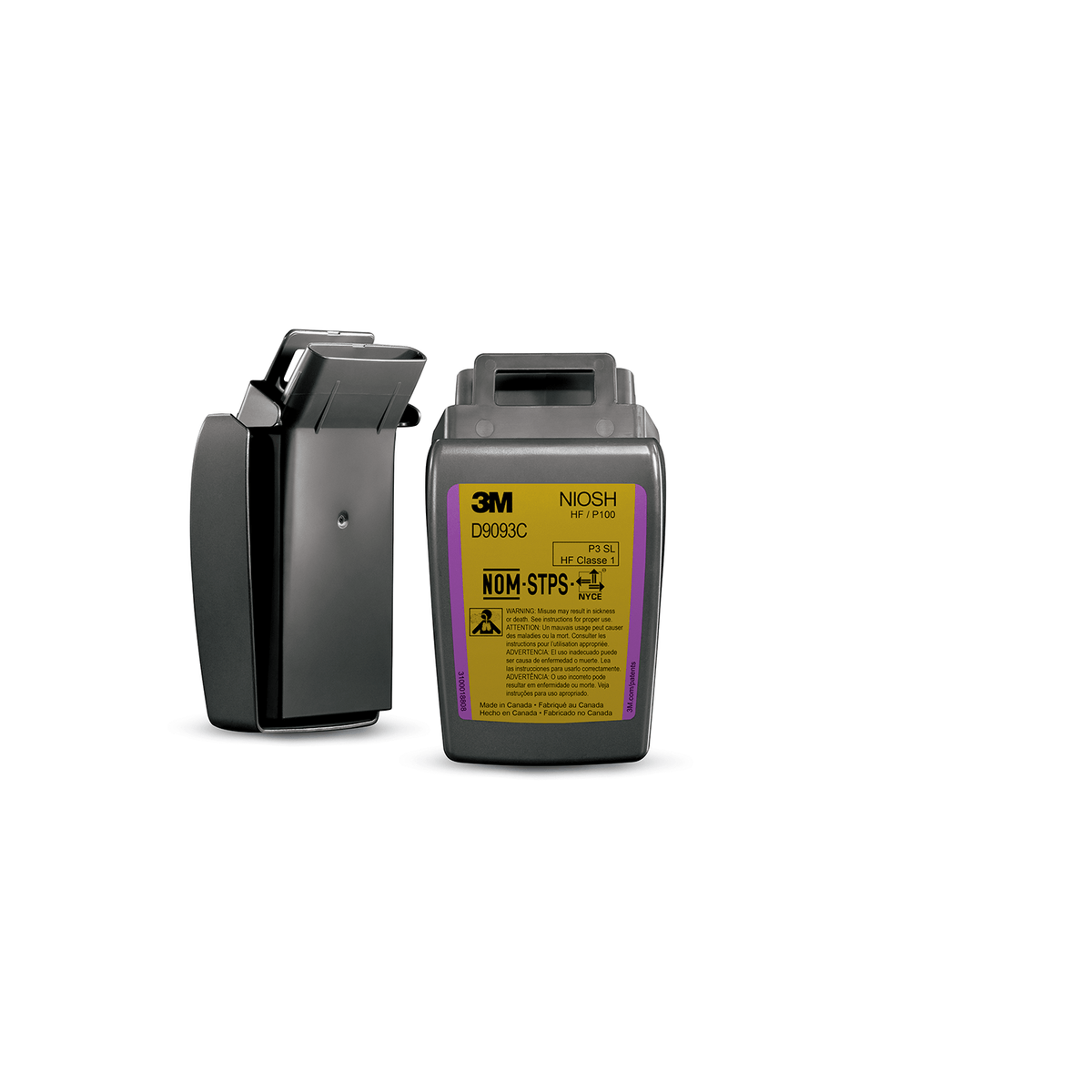 FILTRO 3M P100 PARTICULAS CARCASA DURA SECURE CLICK®
