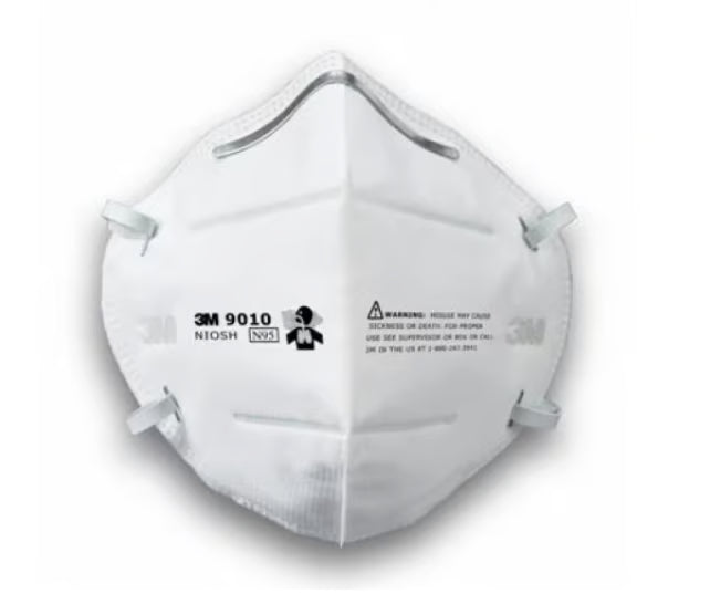 3M Mascarilla Respirador De Particulas Desechable N95 Ref:9010 X50