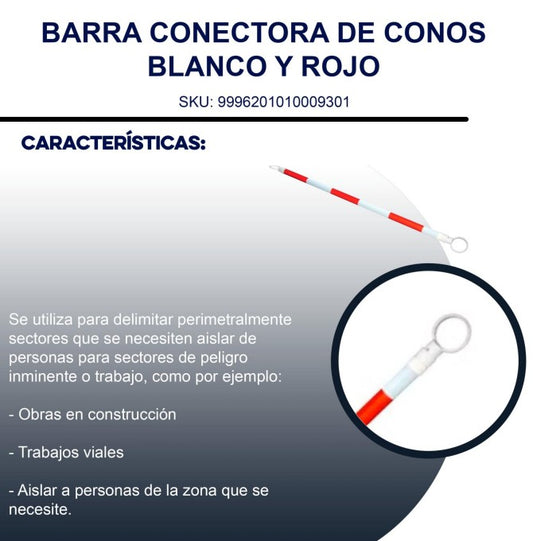 BARRA CONECTORA DE CONOS