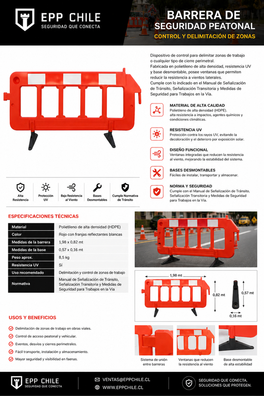 BARRERA PLASTICA PREMIUM