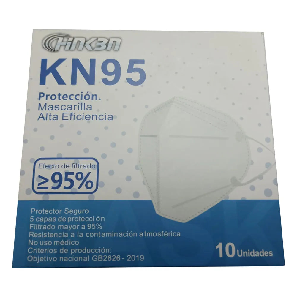 CAJA 10 MASCARILLAS DESECHABLE KN95