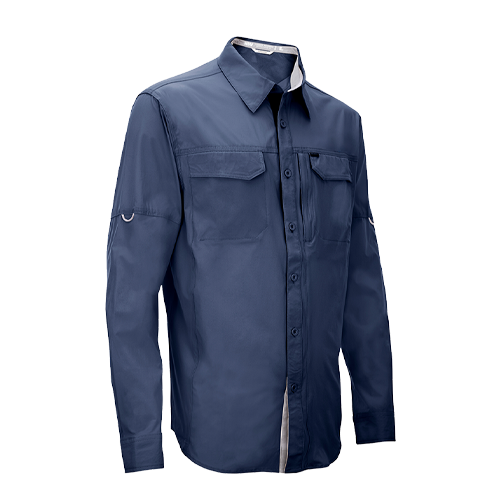 CAMISA HW ANTAKARI SPANDEX AZUL