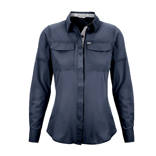 CAMISA HW ANTAKARI SPANDEX MUJER AZUL
