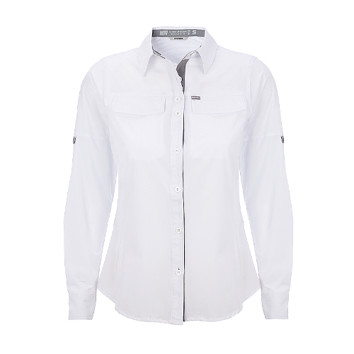 CAMISA HW ANTAKARI SPANDEX MUJER BLANCA