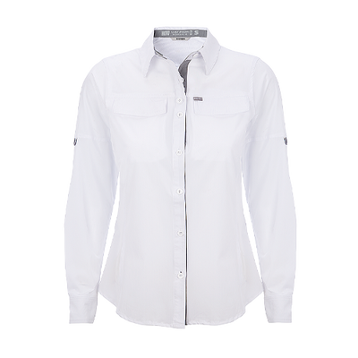 CAMISA HW ANTAKARI SPANDEX MUJER BLANCA