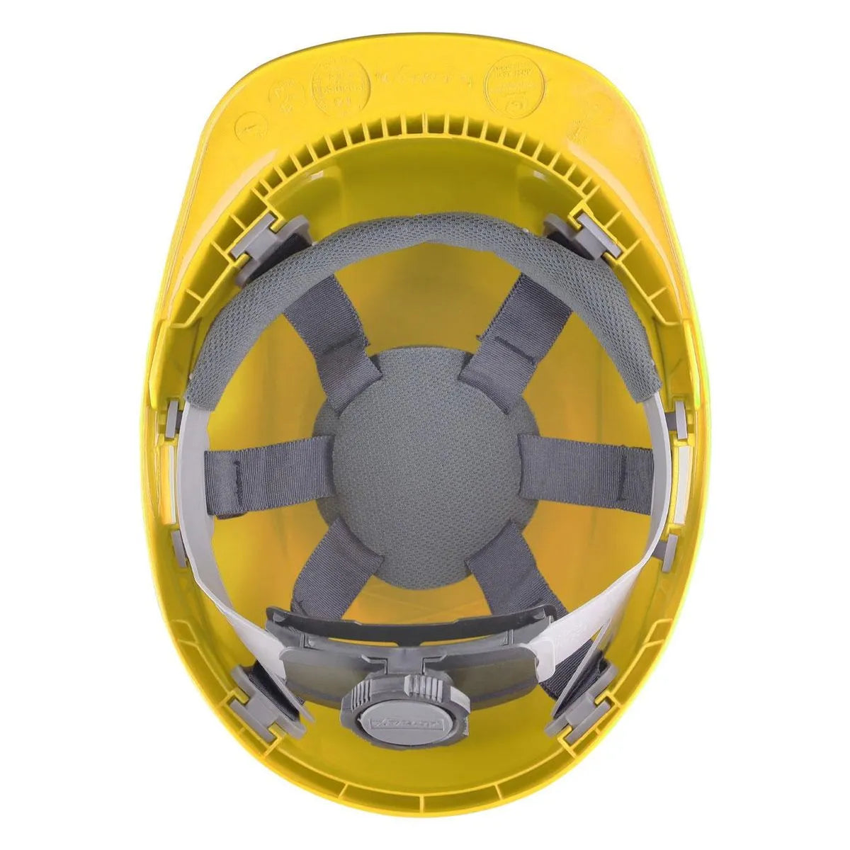 Casco Activex II Amarillo Arnes Cinta 6 Puntas Ratchet