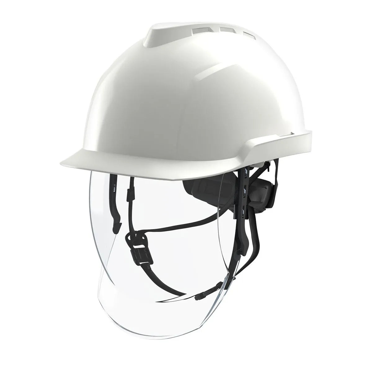 Casco MSA V-Gard 950 Blanco c/ Visor 4Ka GVF1A