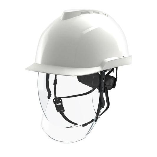 Casco MSA V-Gard 950 Blanco c/ Visor 4Ka GVF1A