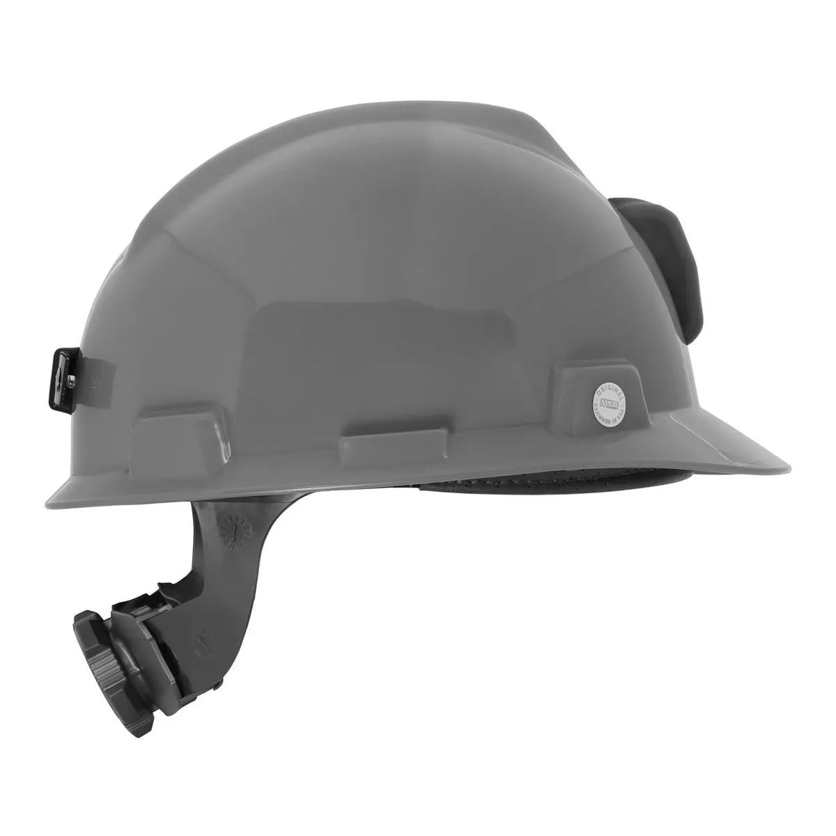 Casco MSA V-Gard Gris Fas-Trac III Con PL/Pc