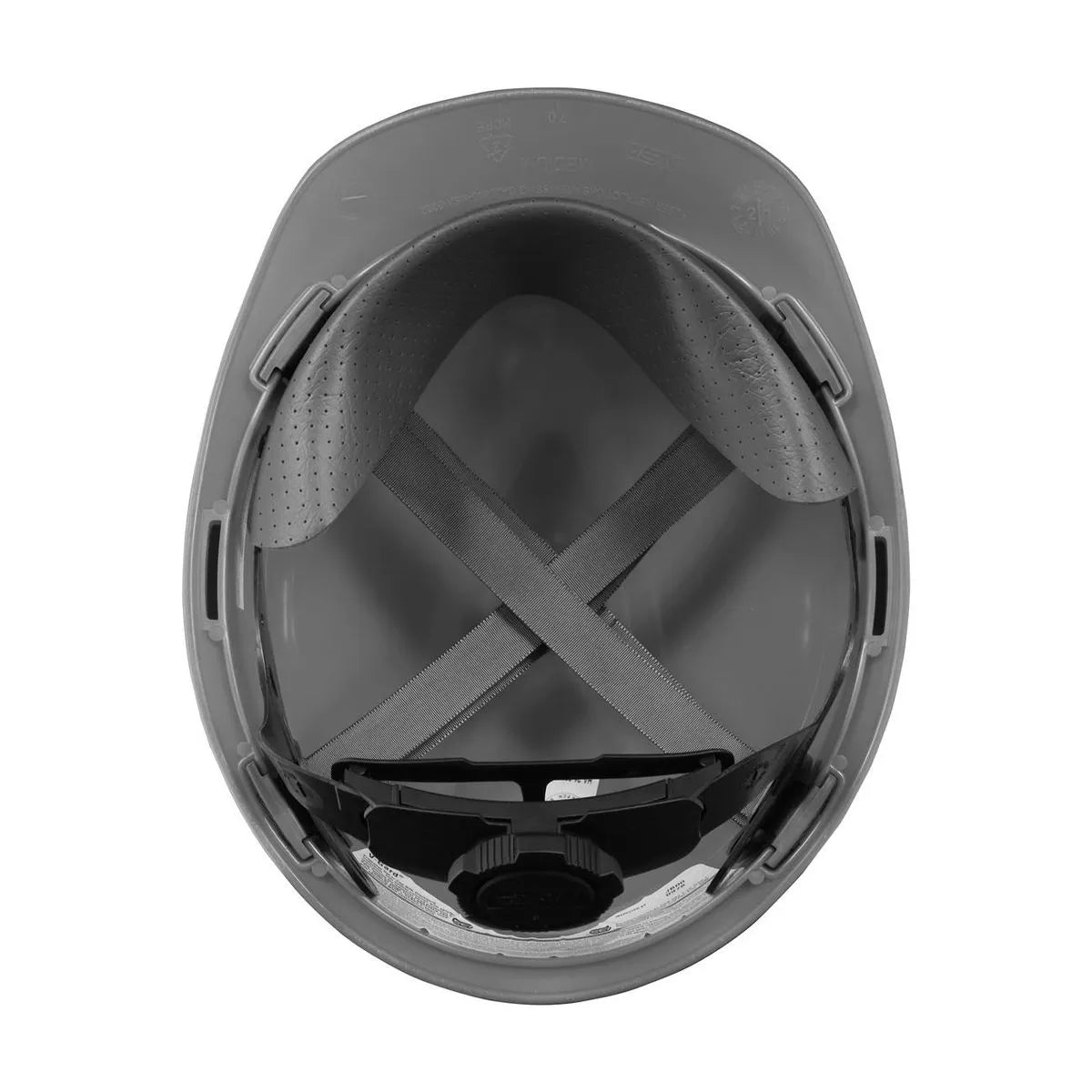 Casco MSA V-Gard Gris Fas-Trac III Con PL/Pc