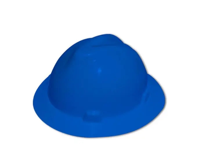 Casco V-Gard Ala Completa MSA Azul