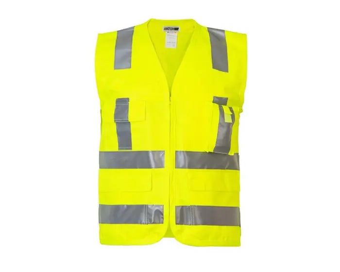 Chaleco Geólogo Gabardina Norma 360º Amarillo
