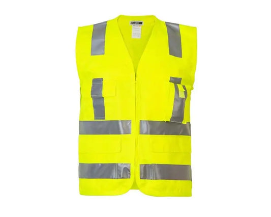 Chaleco Geólogo Gabardina Norma 360º Amarillo