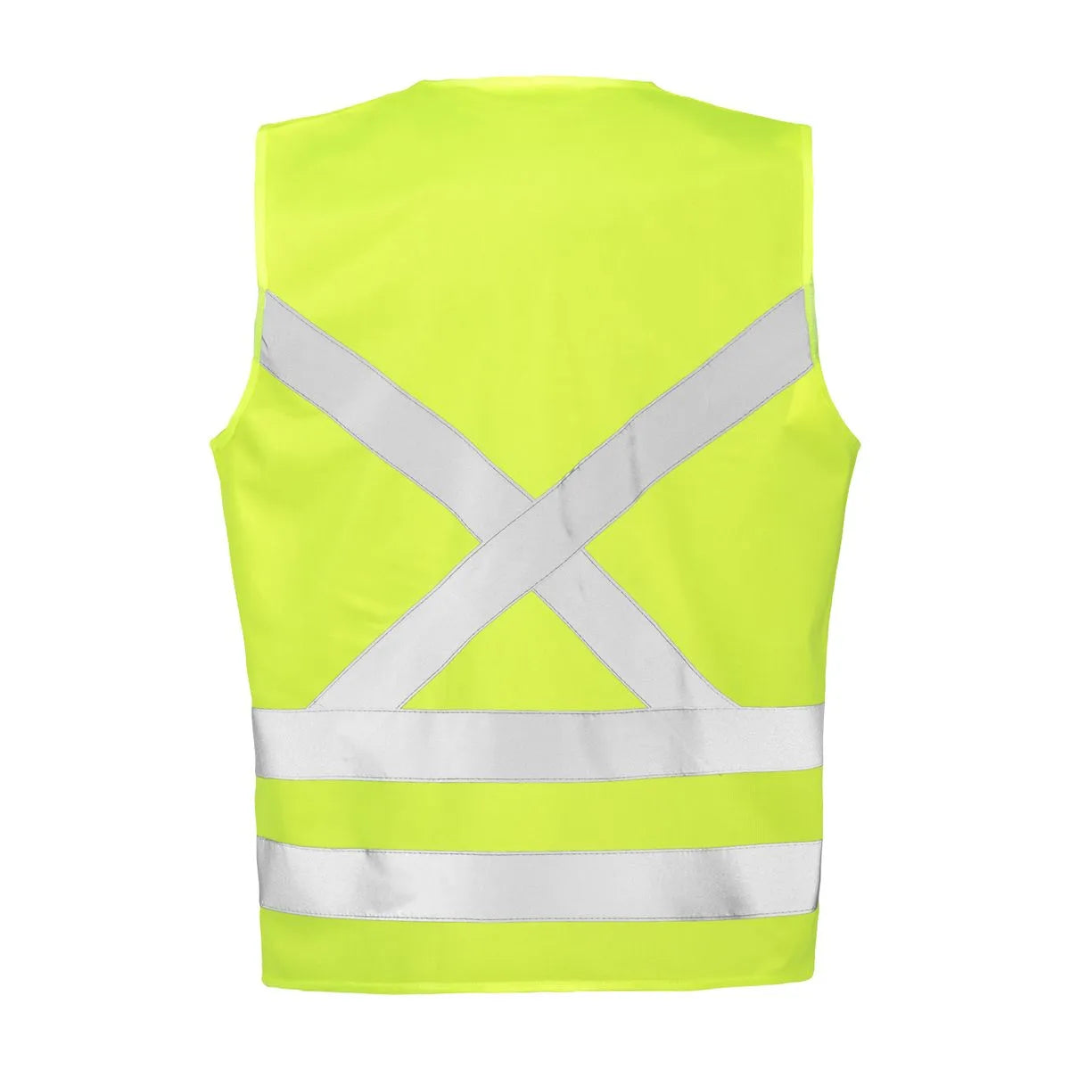 Chaleco Reflectante Amarillo Con Cierre