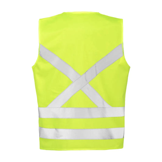 Chaleco Reflectante Amarillo Con Cierre