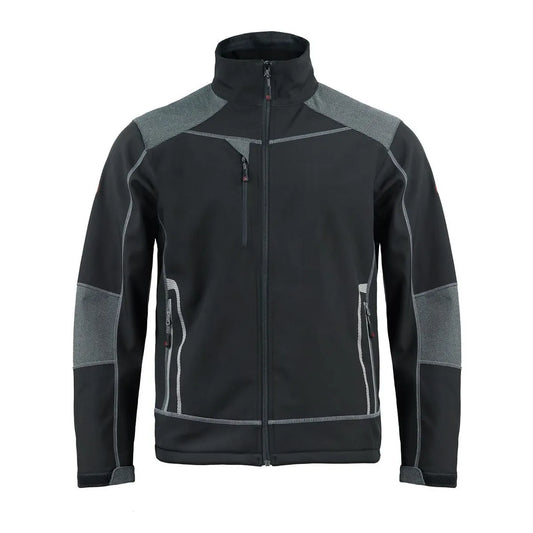 Chaqueta Softshell Hombre Negra Z-1000