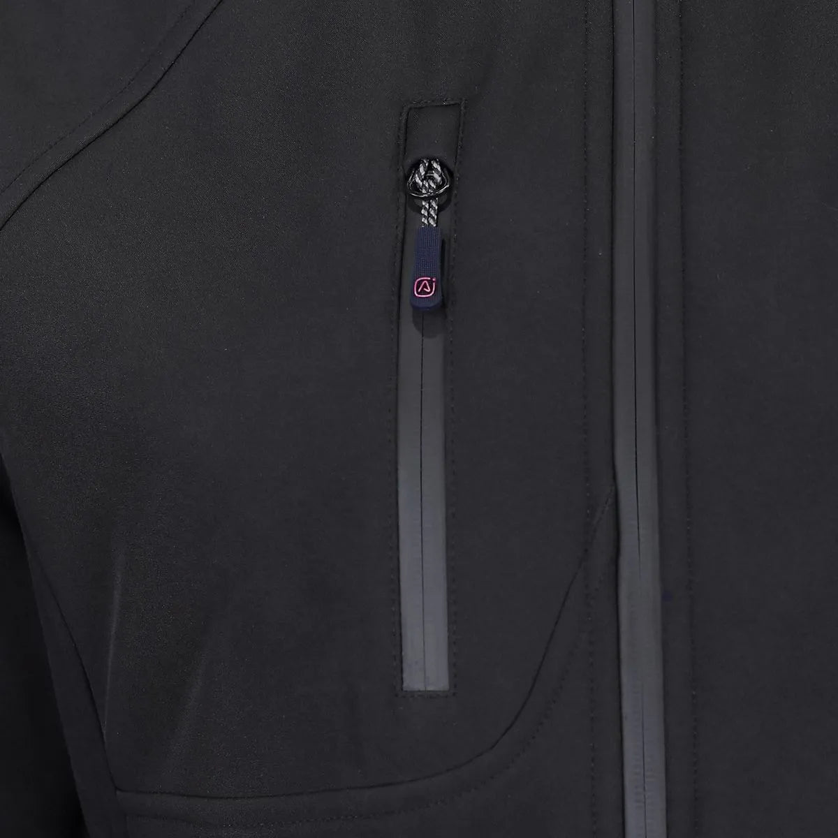 Chaqueta Softshell Negra Mujer Z-1600
