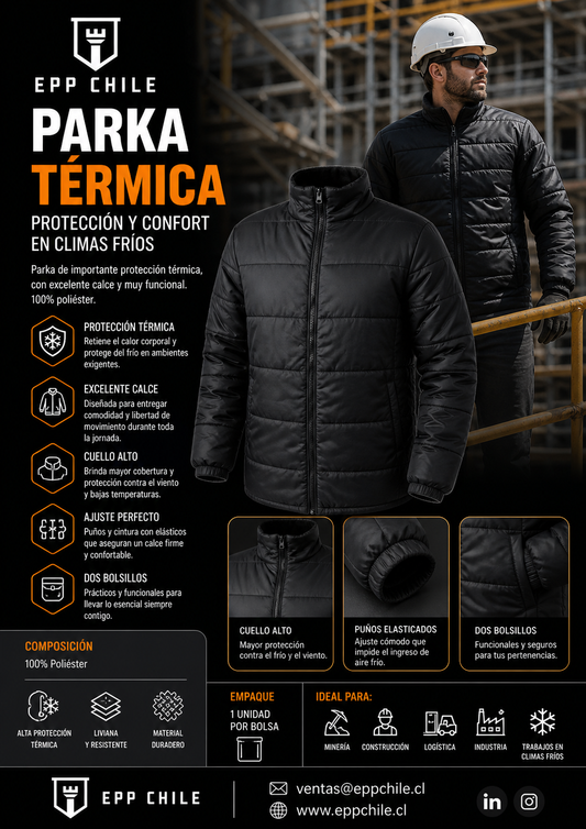 Chaqueta Liviana Negra Hombre Geolite