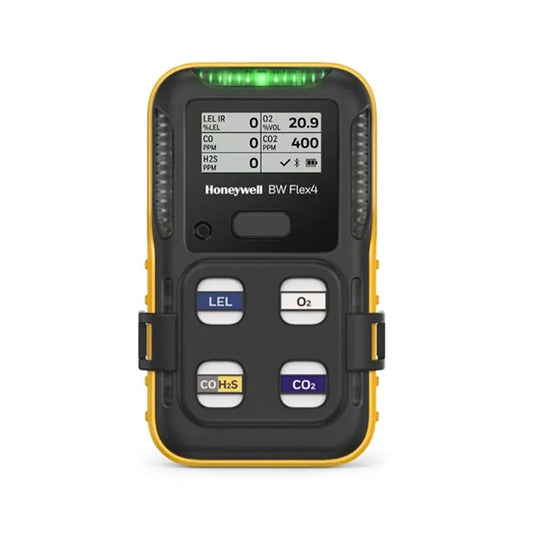 Detector BW Multigas Flex para medición LEL-O2-CO-H2S