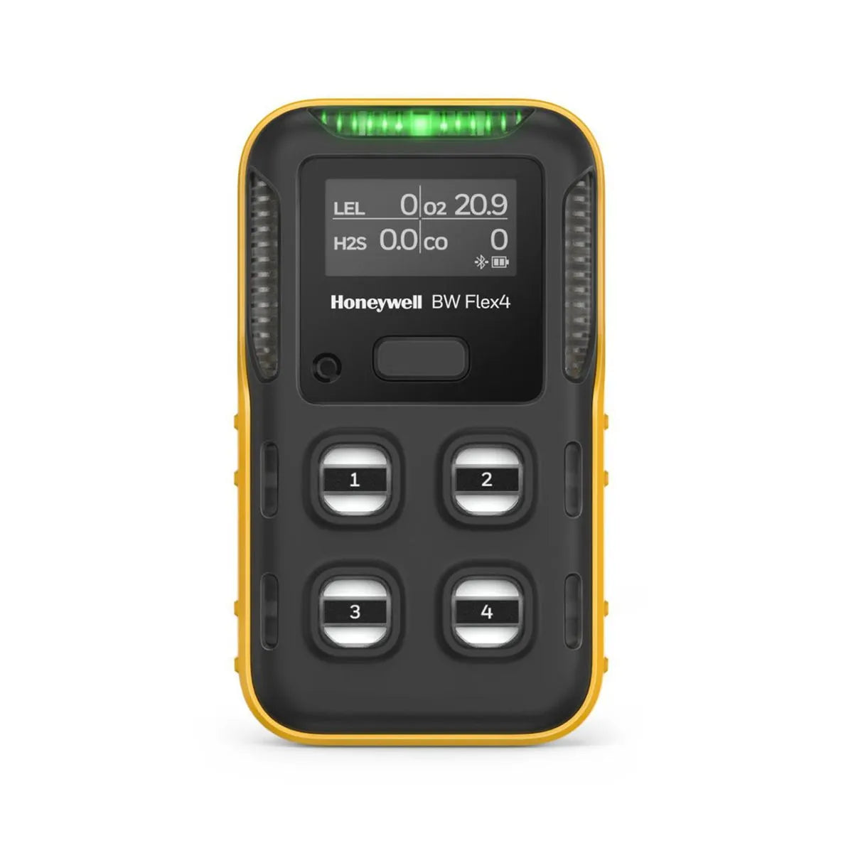 Detector BW Multigas Flex para medición LEL-O2-CO-H2S