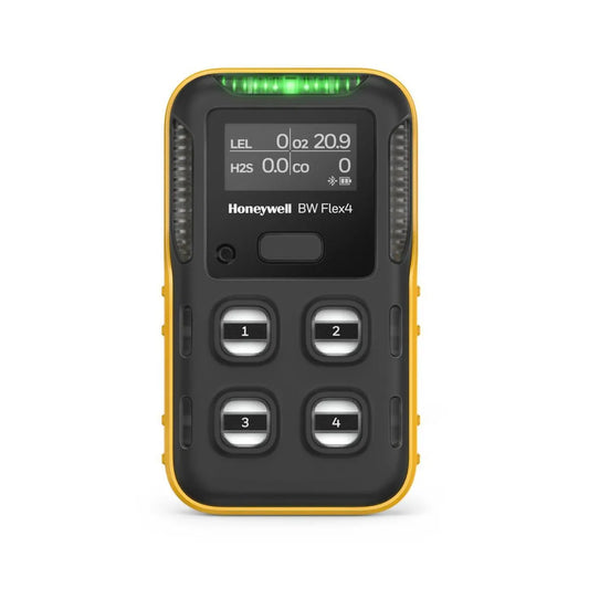 Detector BW Multigas Flex para medición LEL-O2-CO-H2S