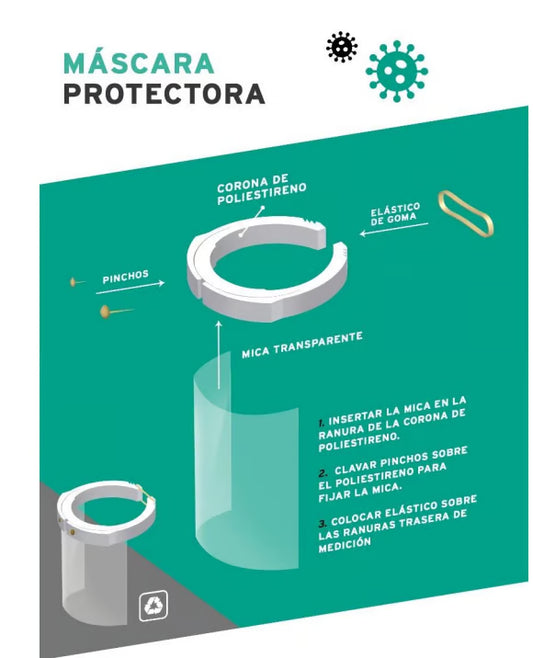 EPS MASCARILLA FACIAL PROTECTORA ESCUDO REF:MFPHO01 X1
