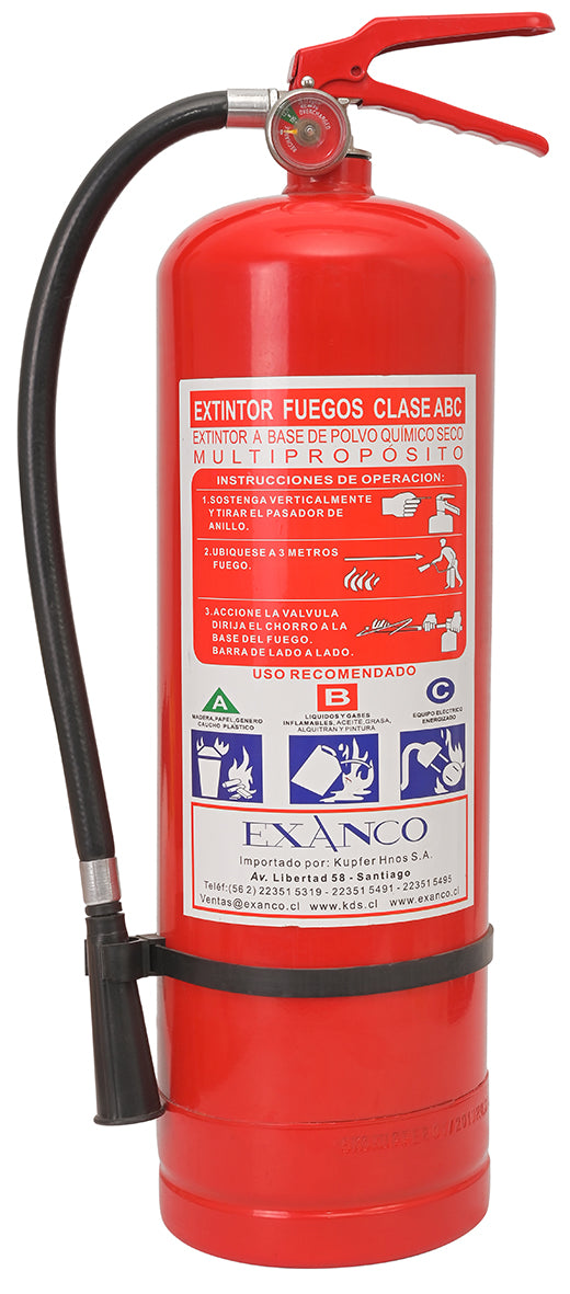 Extintor PQS ABC 6 KGS