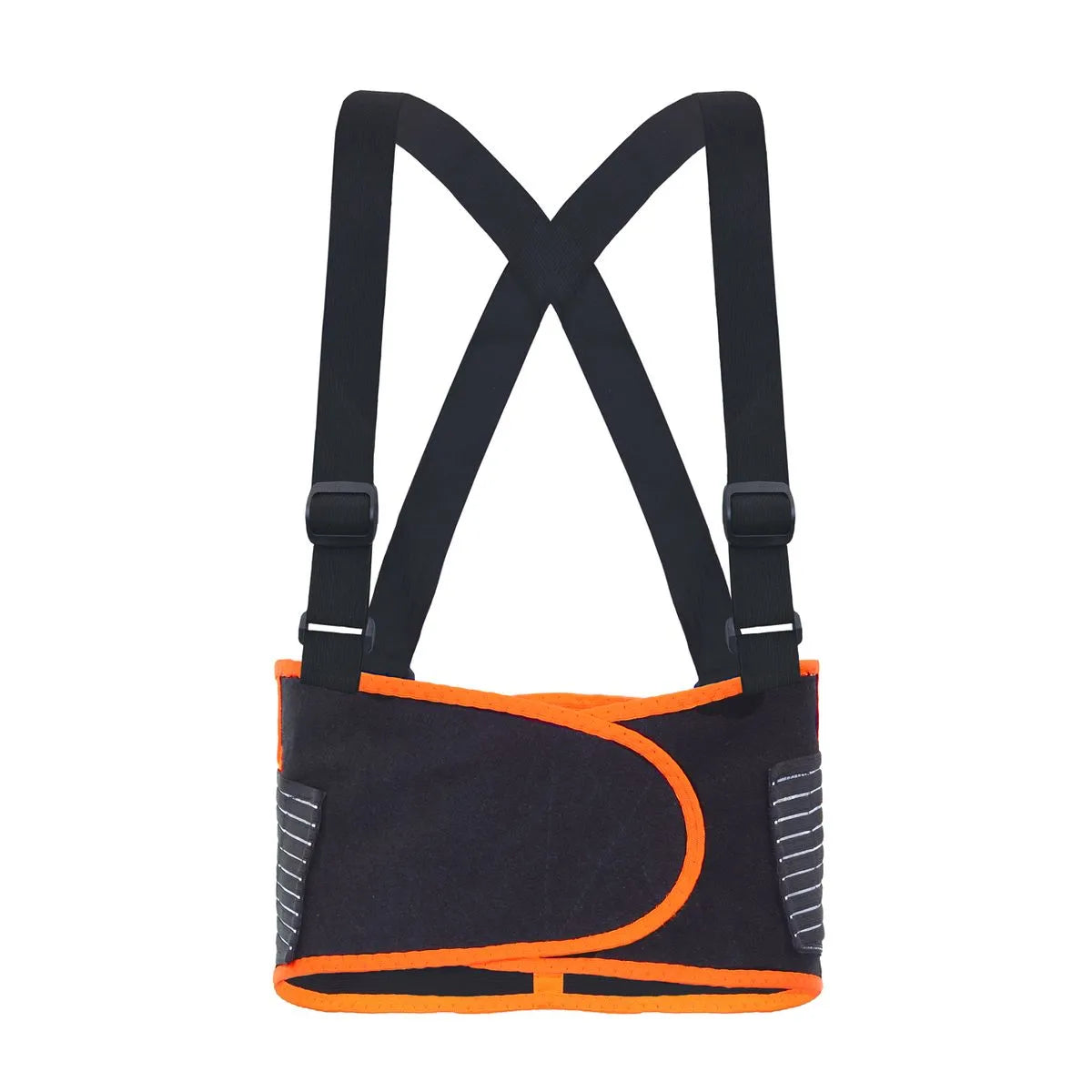 Faja Activex de Soporte Lumbar Naranjo Negro