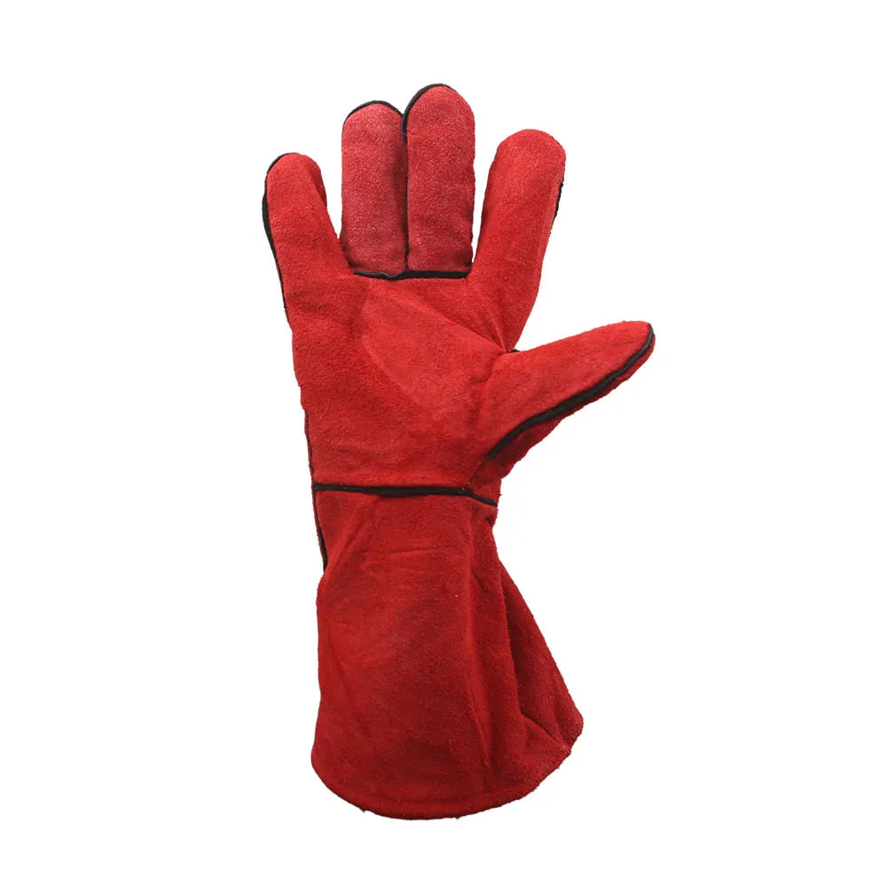 GUANTE SOLDADOR ROJO