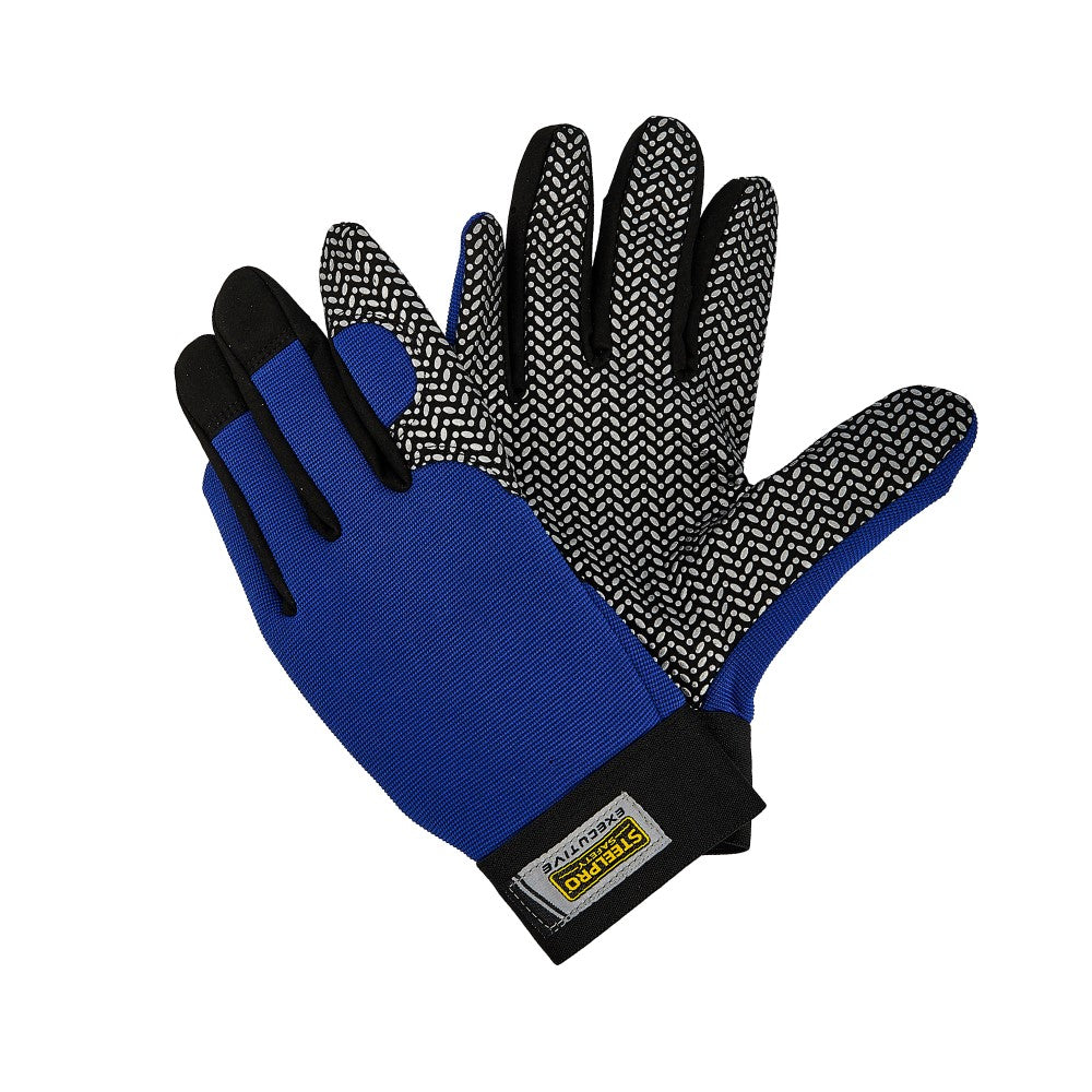 Guante steelpro antideslizante azul