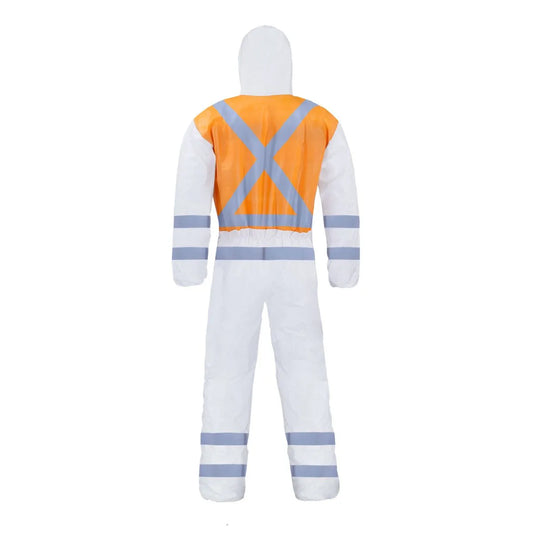 Buzo de Papel CX-7 Reflectante Bicolor - Overol Desechable Activex