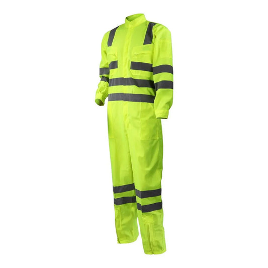 Overol Verde Fluor Cinta 360 Norma Vial