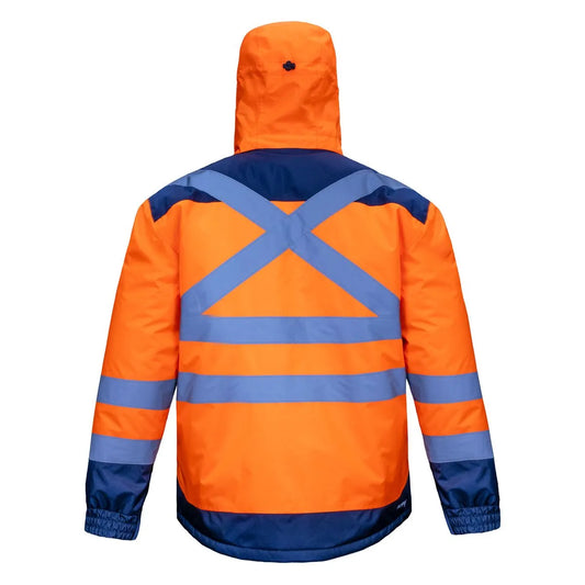 Parka Térmica Activex Arctic Naranja/Azul