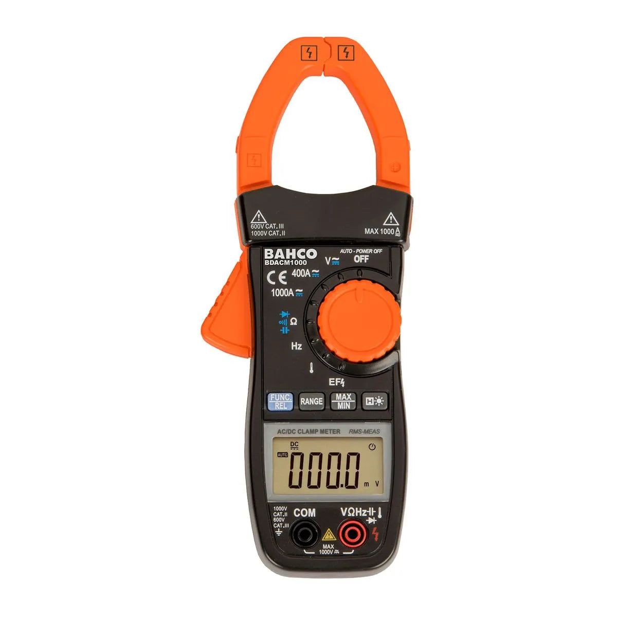 Pinza Amperimétrica Digital True RMS 1000 A CA/CC